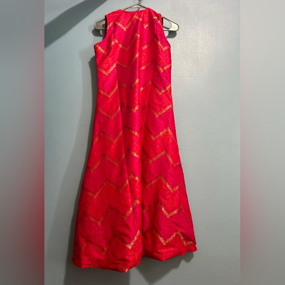 Long sleevless coloroful veste XS size made in inde - Picture 2 of 5